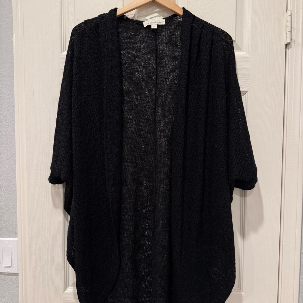 Elegant Black Women's Cardigan